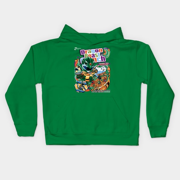 Dragon Roast Crunch Kids Hoodie by PrimePremne